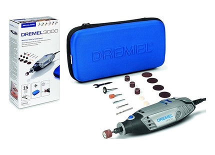 DREMEL ART.  3000JS KIT MULTIFUNZIONE 130W CON 25 ACCESSORI