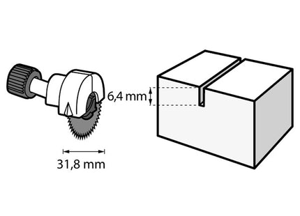 DREMEL ART.   546 LAME PER RIFILATURA/SQUADRATURA D.MM31,8 CONF.DA PZ2