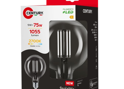 CENTURY LAMPADINA LED INCANTO WHITE GLOBO G95 230V  9W E27 2700K 1055LM*