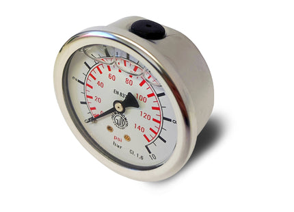 ITALMANOMETRI MANOMETRO CON GLICERINA D.MM 63 POSTERIORE 1/4"