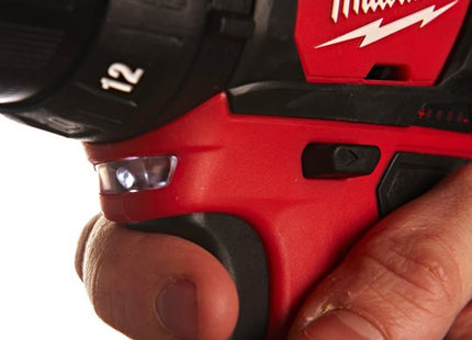 MILWAUKEE TRAPANO AVVITATORE PERCUSSIONE A BATTERIA M12 BPD-202C(V1/23)*