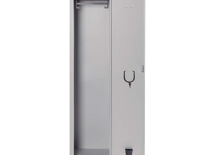 MOBILE IN METALLO SPOGLIATOIO 1 POSTO MM 360X330X1800 GRIGIO