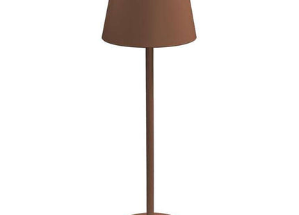 CENTURY LAMPADA DA TAVOLO ECOLIGHT NINA RICARICABILE CORTEN