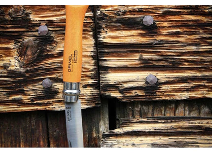 OPINEL COLTELLO CLASSICO CON MANICO IN FAGGIO LAMA AL CARBONIO