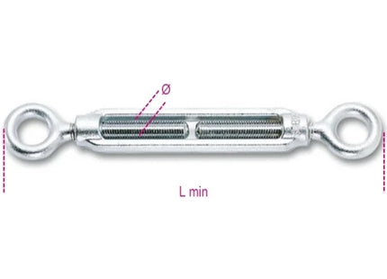 ROBUR TENDITORI A 2 OCCHI ZINCATI ART.8005Z