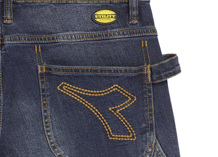 DIADORA PANTALONE PANT STONE JEANS COLORE BLU TG.L
