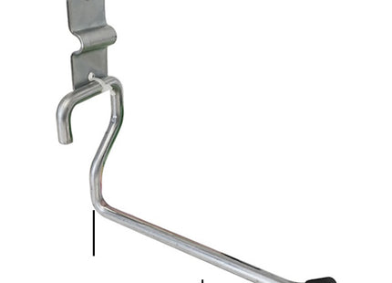 MINUTEX PORTATUTTO DA PARETE DIRITTO IN ACCIAIO ZINCATO BIANCO