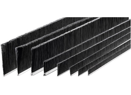 SIT SPAZZOLA PER PORTONI STRIP LUNGHEZZA MM2500 SETOLE NERE