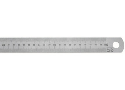 SCU RIGA SEMIRIGIDA IN ACCIAIO INOX GRADUATA SUI LATI