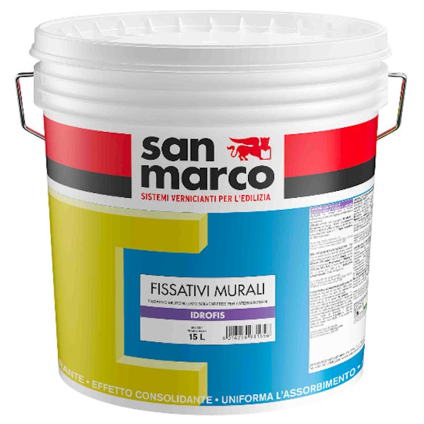 SAN MARCO IDROFIS FISSATIVO MURALE ACRILICO ALL'ACQUA