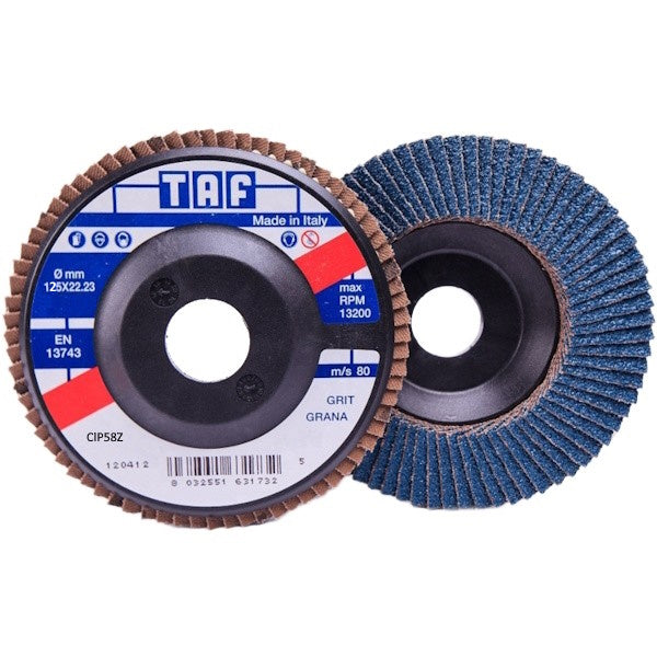 TAF DISCO LAMELLARE SERIE CIP ALLO ZIRCONIO PIANO D.MM125X22