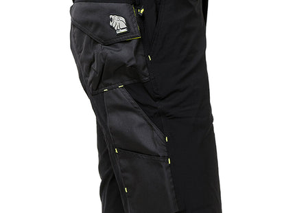 U-POWER BERMUDA IN TESSUTO MERCURY COLORE BLACK CARBON