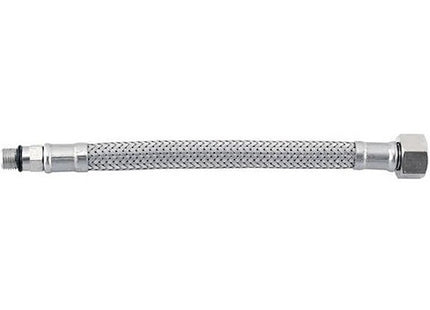 IDRO-BRIC FLESSIBILE PER ACQUA INOX AISI 304 D.MM 8 ATTACCO M10X1 3/8"F