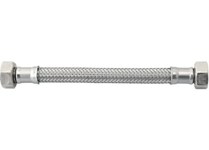 IDRO-BRIC FLESSIBILE PER ACQUA INOX AISI 304 D.MM10 ATTACCO 1/2"FX1/2"F