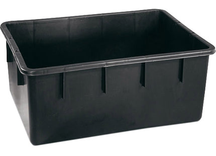 MASTELLONE RETTANGOLARE IN POLIETILENE COLORE NERO