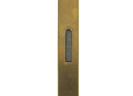 METAL STYLE SERRATURA PER MOBILI CON BORDO QUADRO OTTONATO