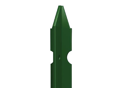 CAVATORTA PALETTO PER RETI IN FERRO PLASTIFICATO A T COLORE VERDE