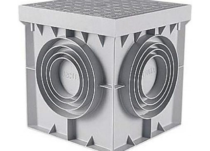 ELETTROCANALI POZZETTO DI DERIVAZIONE CARRABILE CON COPERCHIO MM400X400