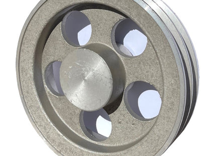 PULEGGIA TRAPEZOIDALE PT SPB-B MOZZO PIENO D.MM180 2 GOLE ALLUMINIO