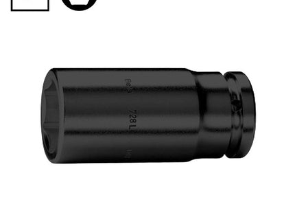 BETA   728LS CHIAVE A BUSSOLA MACCHINA ESAGONALE LUNGA SOTTILE 3/4"