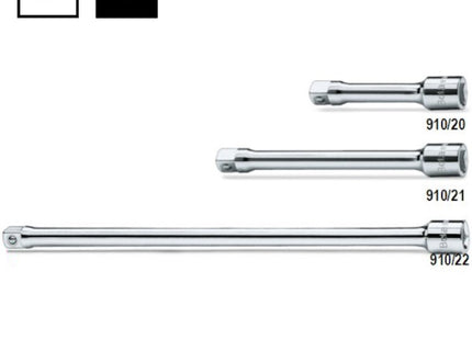 BETA   910/... PROLUNGA CON ATTACCO QUADRO MASCHIO E FEMMINA 3/8"
