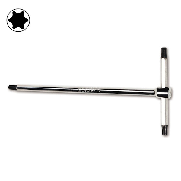 BETA   951TX CHIAVE A T CON 3 ESTREMITA' MASCHIO TORX
