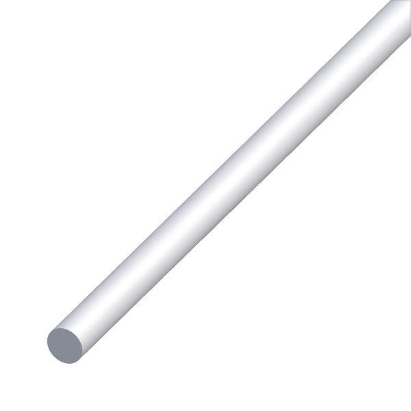 ALFER BARRA TONDA ALLUMINIO ANODIZZATO ARGENTO MT.1