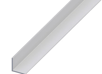 ALFER ANGOLARE LATI UGUALI ALLUMINIO ANODIZZATO ARGENTO MM30X30X2 MT1