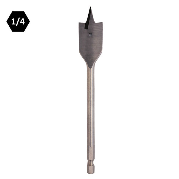 KRINO MECCHIA DA LEGNO SERIE CORTA ATTACCO ESAGONALE DA 1/4"