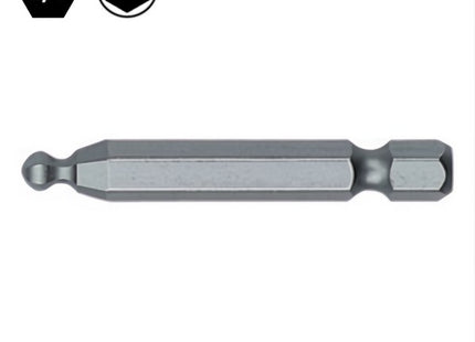 WITTE INSERTO BIT MASCHIO ESAGONALE SFERICO ATTACCO 1/4"