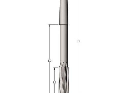 UTENSILERIA OSSOLANA ALESATORE A MACCHINA CONO MORSE 1 HSS-E ART.282