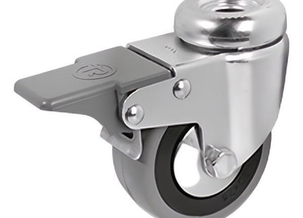 TELLURE ROTA RUOTA 37 SUPPORTO GIREVOLE CON FORO+FRENO