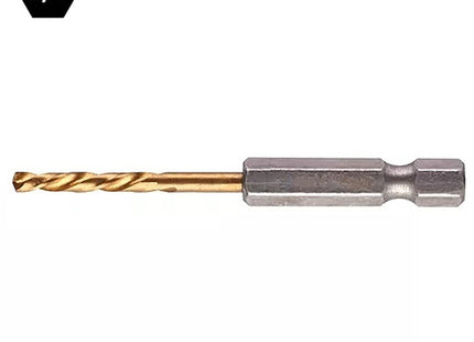 MILWAUKEE PUNTA ELICOIDALE HSS ATTACCO BITS 1/4"