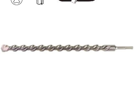 MILWAUKEE PUNTA SDS-PLUS M2 A 2 TAGLIENTI