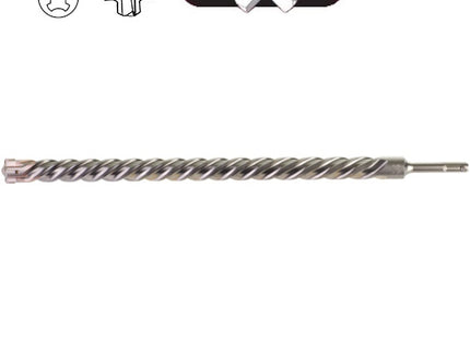 MILWAUKEE PUNTA SDS-PLUS MX4 A 4 TAGLIENTI