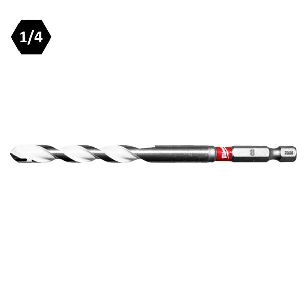 MILWAUKEE PUNTA MULTIMATERIALE ATTACCO BITS 1/4"