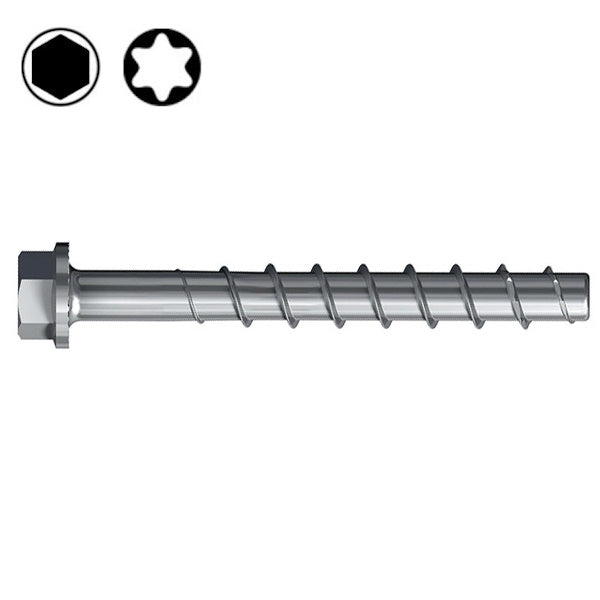 FISCHER VITE PER CALCESTRUZZO ULTRACUT FBS II US TE TX