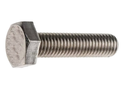 VITE TE INTERAMENTE FILETTATA IN ACCIAIO INOX A4 UNI 5739