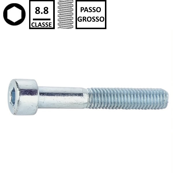 VITE TCEI CLASSE  8.8 ZINCATA BIANCA UNI 5931
