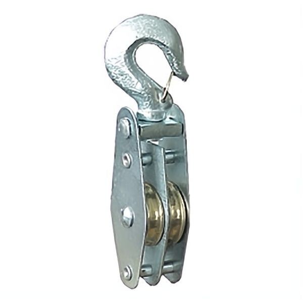 CARRUCOLA DA ELETTRICISTA CON 2 RUOTE IN OTTONE D.MM50 PORTATA KG150*
