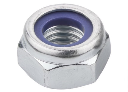 DADO AUTOBLOCCANTE BASSO PASSO GROSSO CL. 8 Z.BIANCO DIN 985