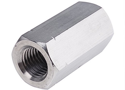 DADO ESAGONALE DISTANZIALE CLASSE 8 ZINCATO BIANCO DIN 6334