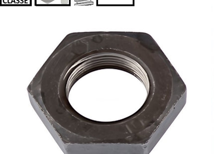 DADO ESAGONALE BASSO PASSO GROSSO CL.04 GREZZO UNI 5589