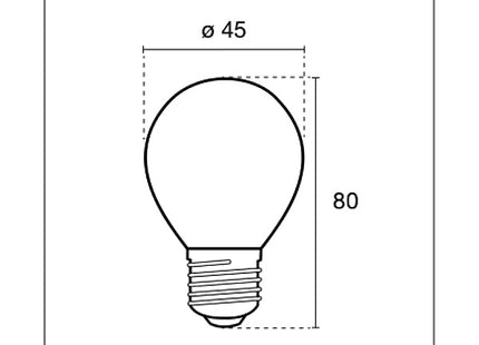 CENTURY LAMPADINA LED INCANTO MINI GLOBO SATEN 230V E27 IP20