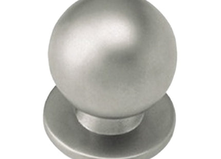 METAL STYLE POMOLO PER MOBILI IN ZAMA NICHEL SATINATO MOD. 240