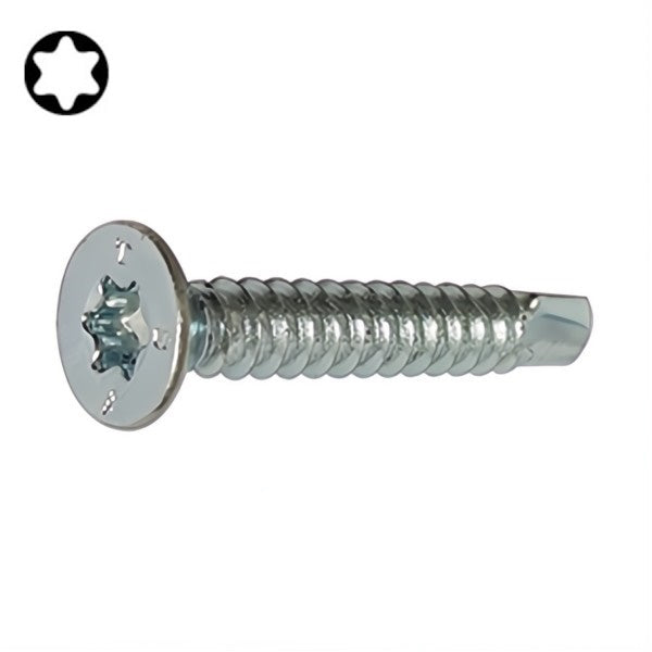 TECFI VITE AUTOPERFORANTE TSP TX ZINCATA BIANCA ART.RH01
