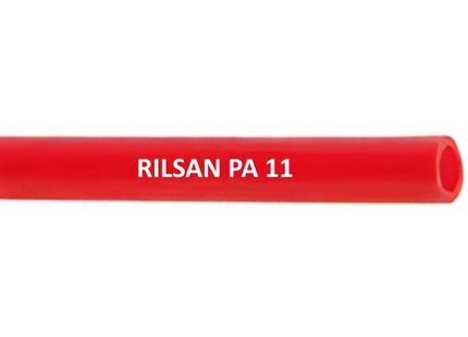 SPIRALFLEX TUBO ARIA RILSAN PA11 COLORE ROSSO AL MTL.