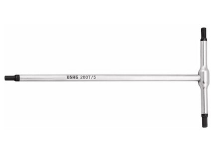 USAG  280T CHIAVE A T CON 3 ESTREMITA' MASCHIO ESAGONALE