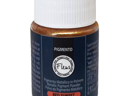 FLEUR PIGMENTO METALLIZZATO IN POLVERE PER RESINE IN CONF.DA GR 5