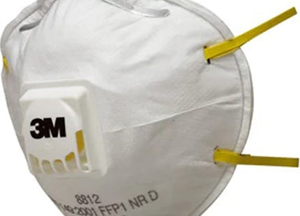 3M RESPIRATORE MONOUSO 8812 CLASSE FFP1 CON VALVOLA CONF.DA PZ10
